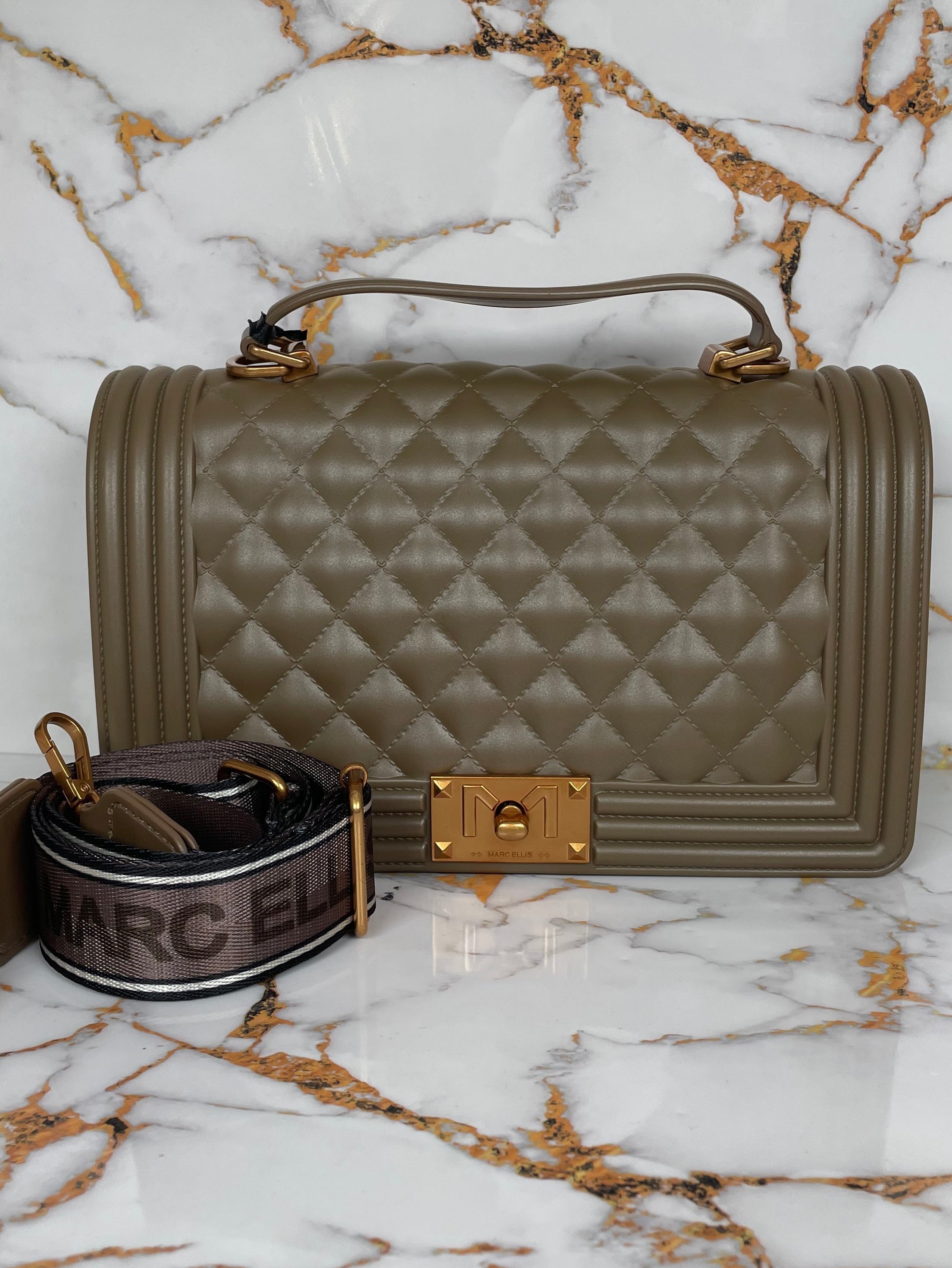 BORSA MARC ELLIS FLAT SQUARE M