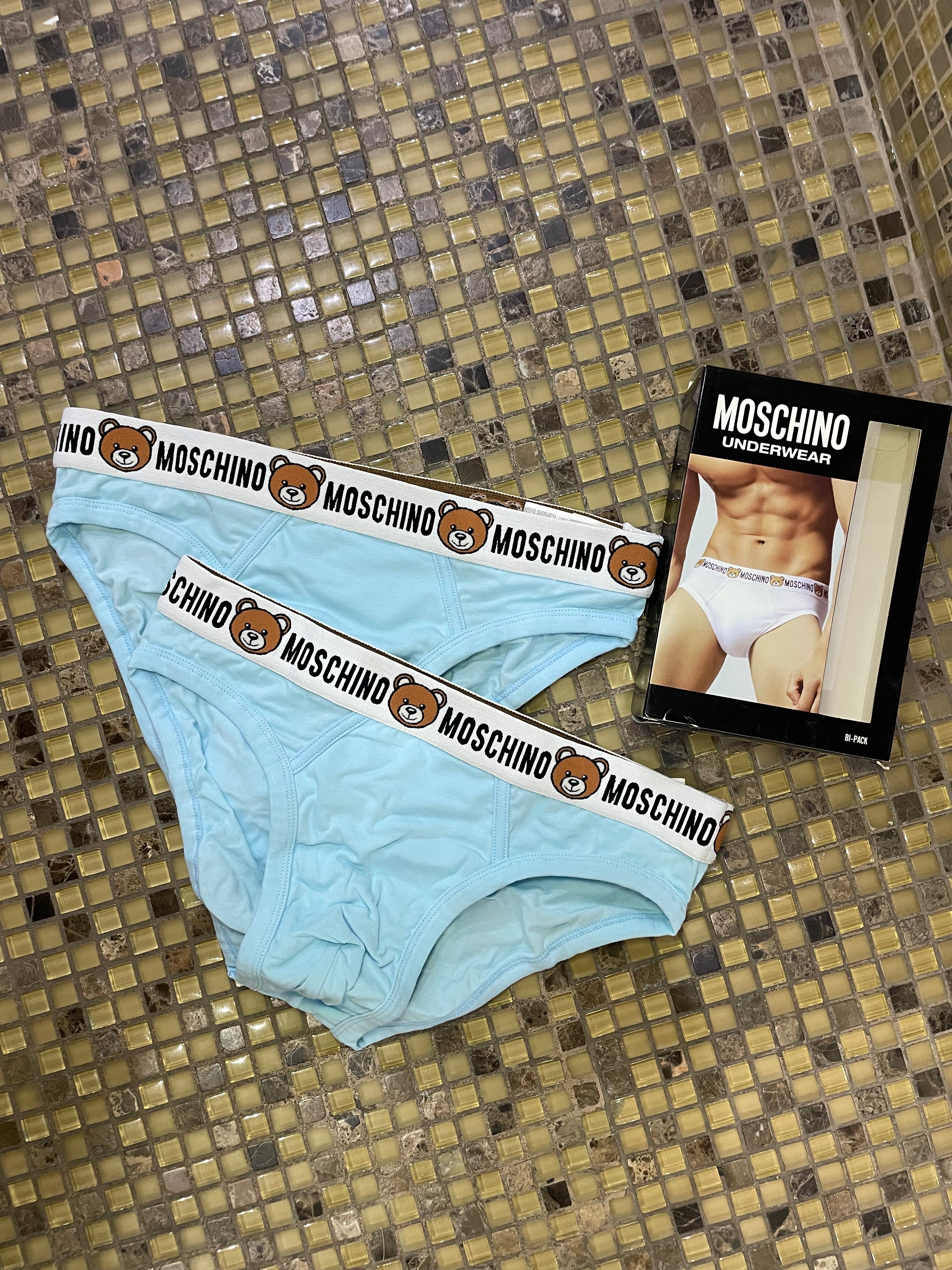 2-PACK SLIP MOSCHINO