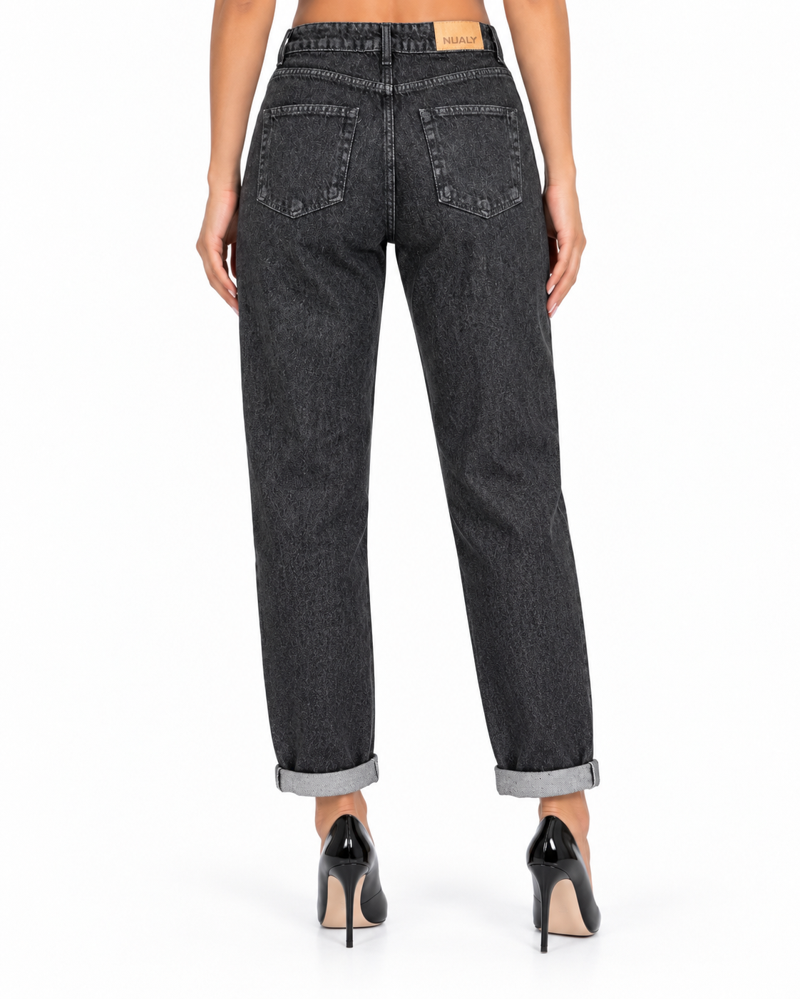 JEANS CON STRASS NUALY I26NFT12107