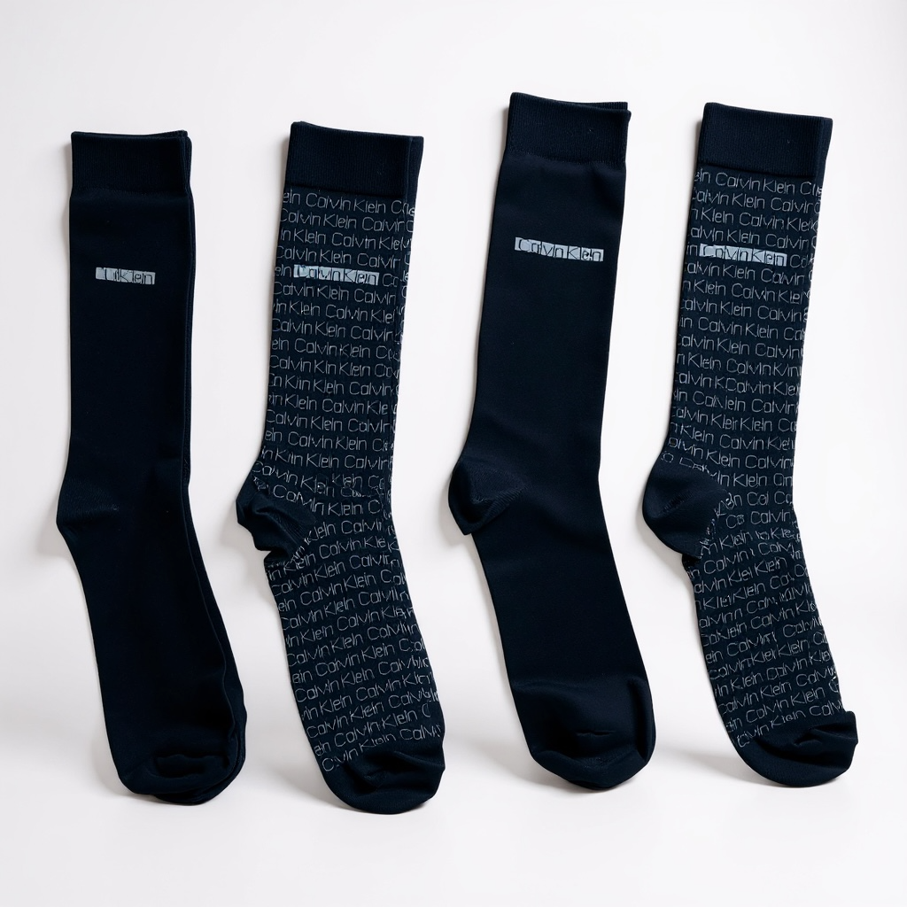 4 PAIA CALZE CALVIN KLEIN