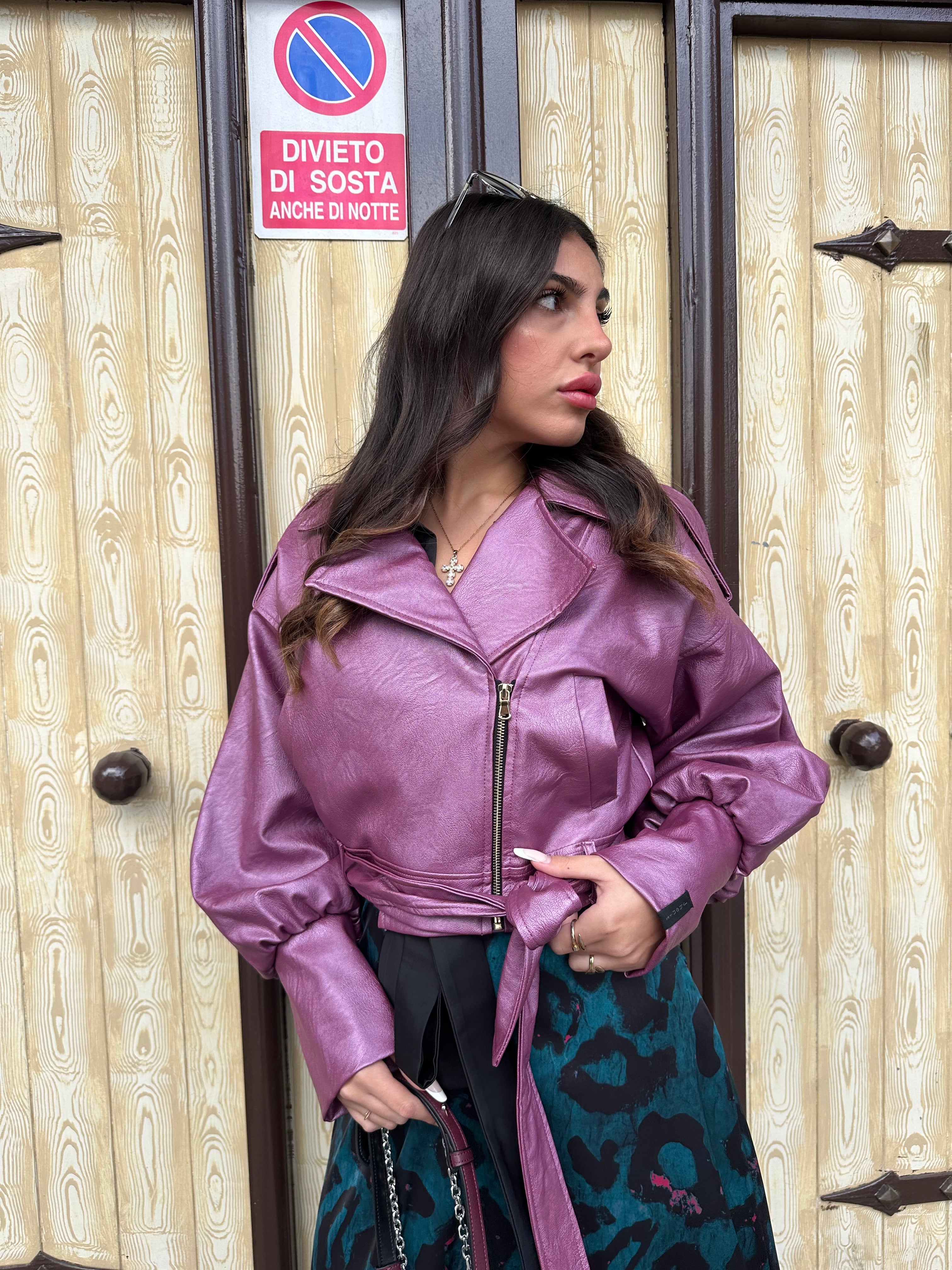 Biker in pelle JHENIT GB001/F10