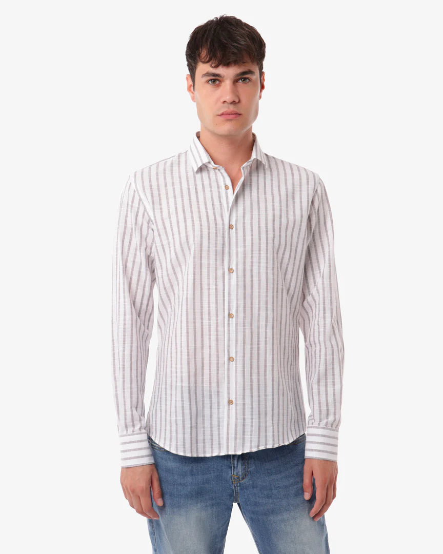 Camicia in lino datch DM9392