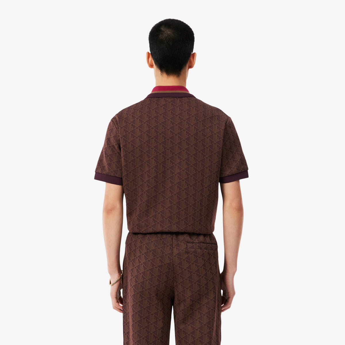 POLO LACOSTE MONOGRAMMA