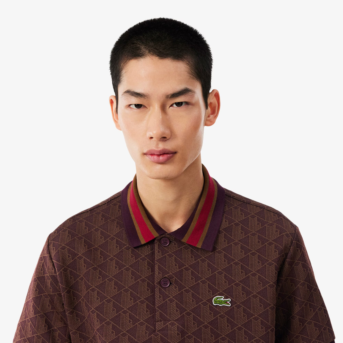 POLO LACOSTE MONOGRAMMA