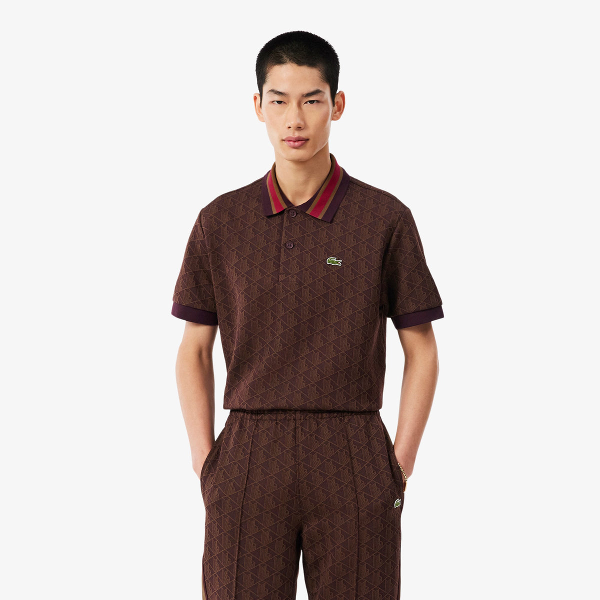 POLO LACOSTE MONOGRAMMA