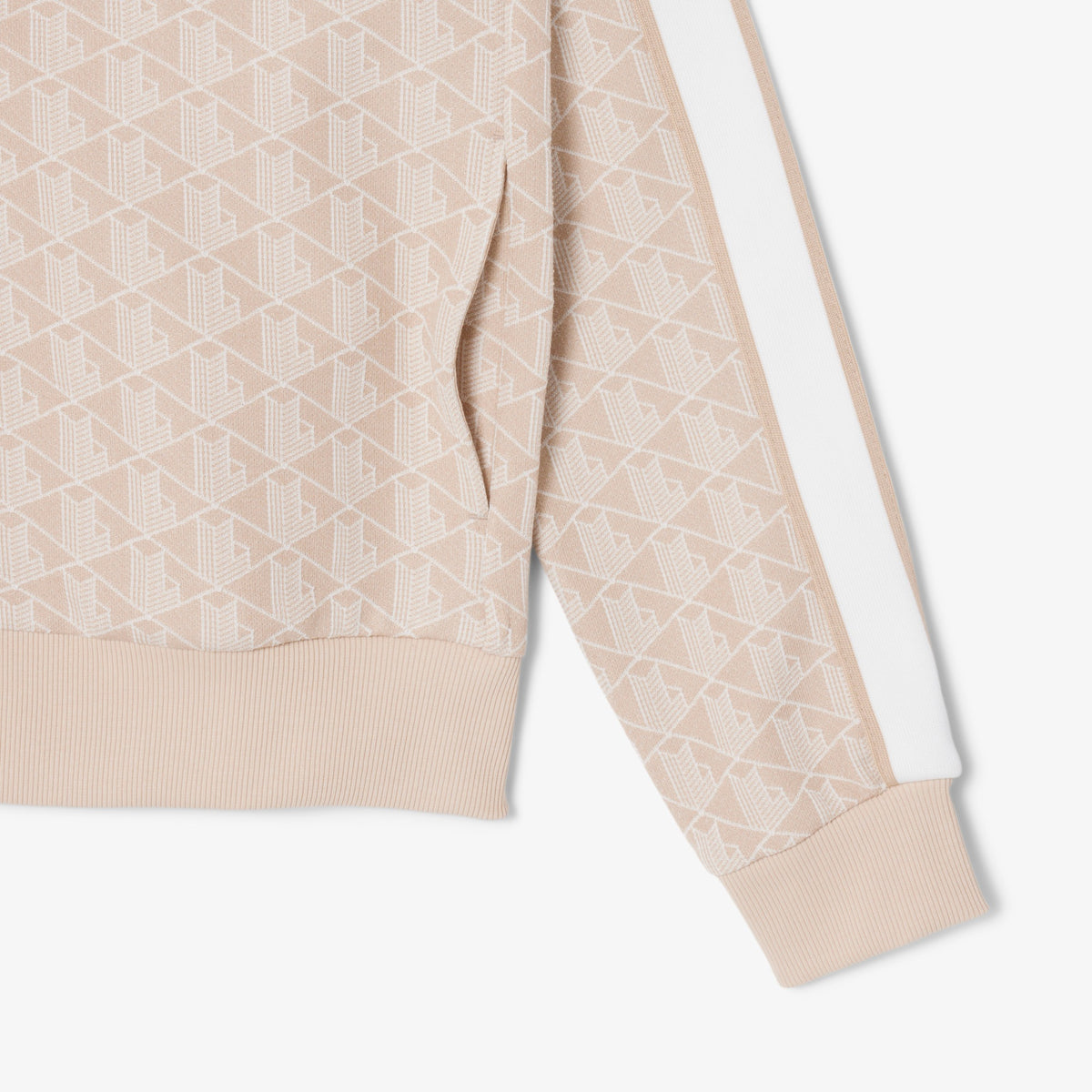 FELPA LACOSTE MONOGRAM