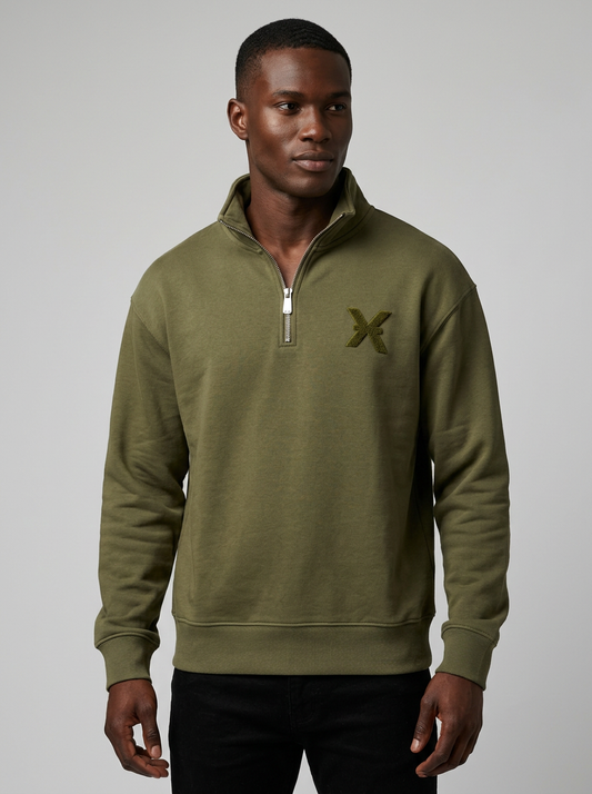 FELPA MEZZA ZIP JOHN RICHMOND 26141FE