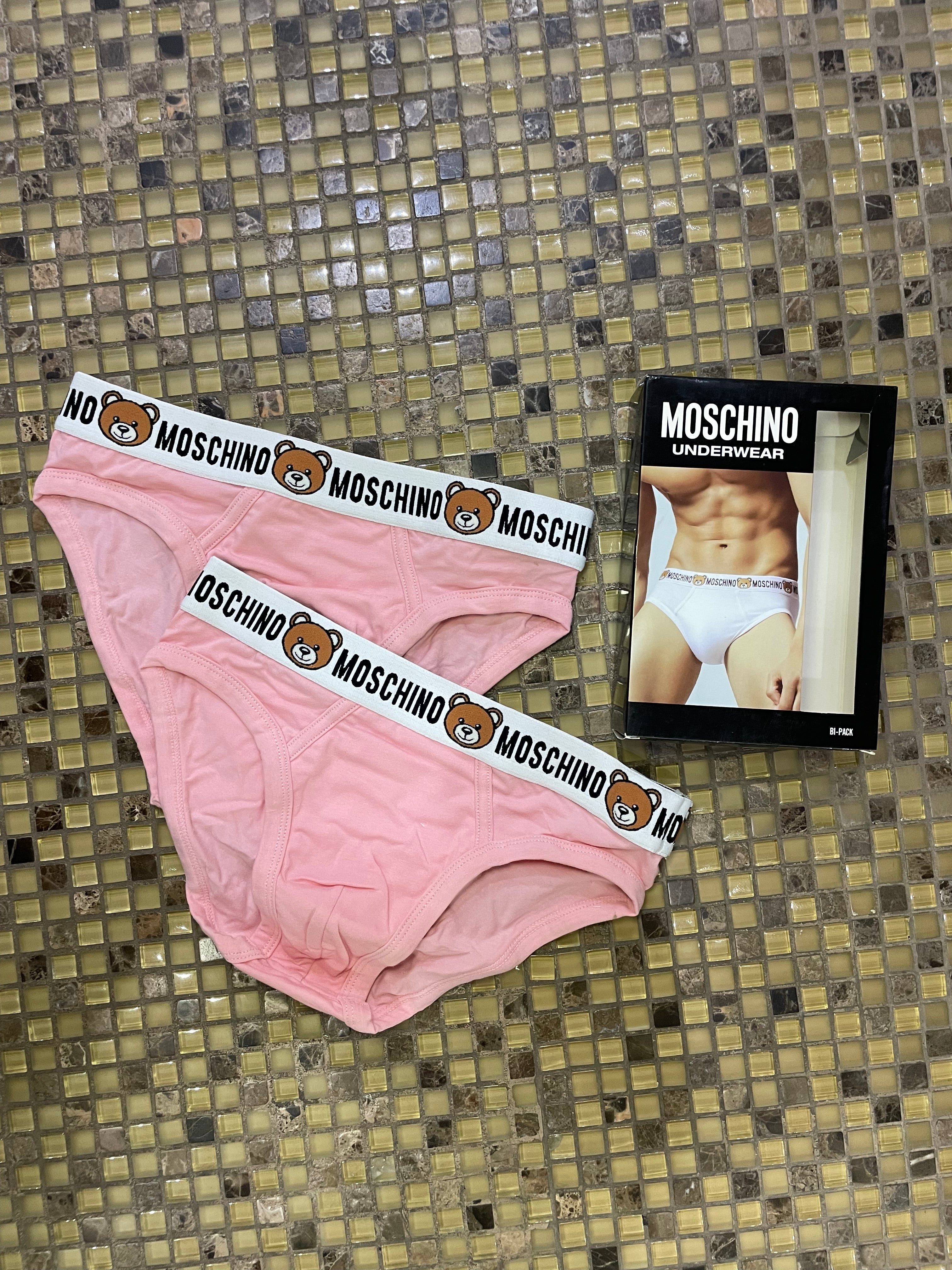 2-PACK SLIP MOSCHINO