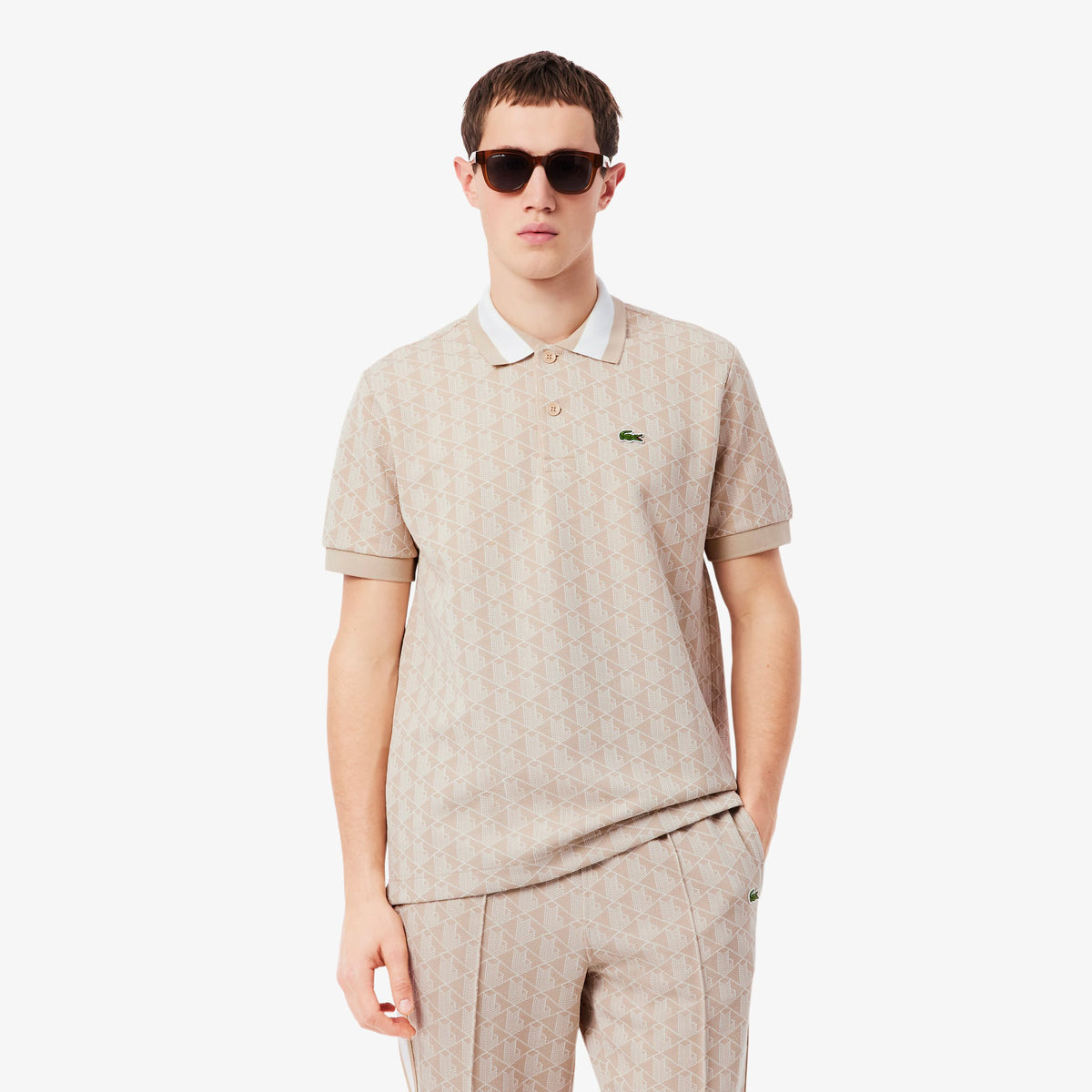 POLO LACOSTE MONOGRAMMA