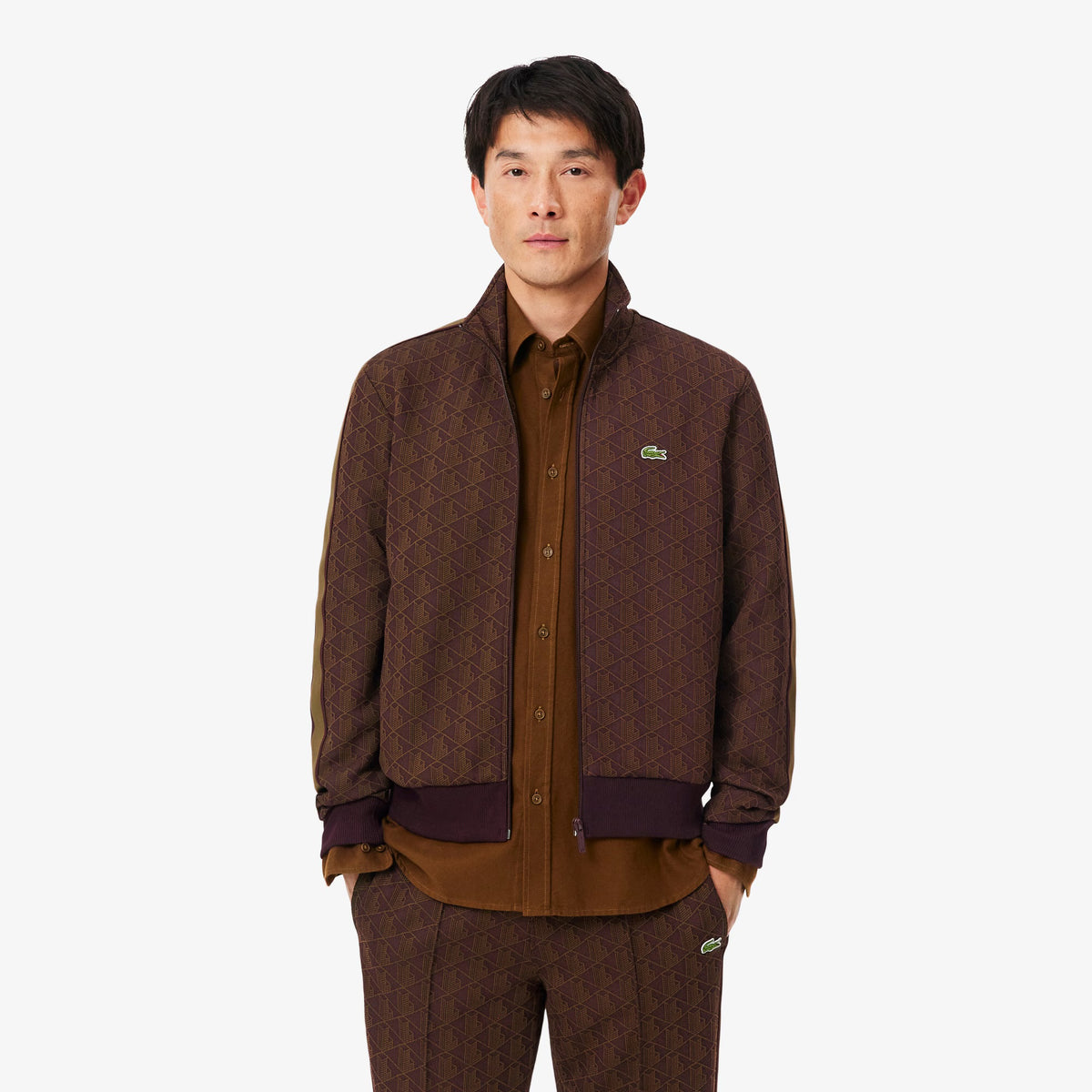 FELPA LACOSTE MONOGRAM