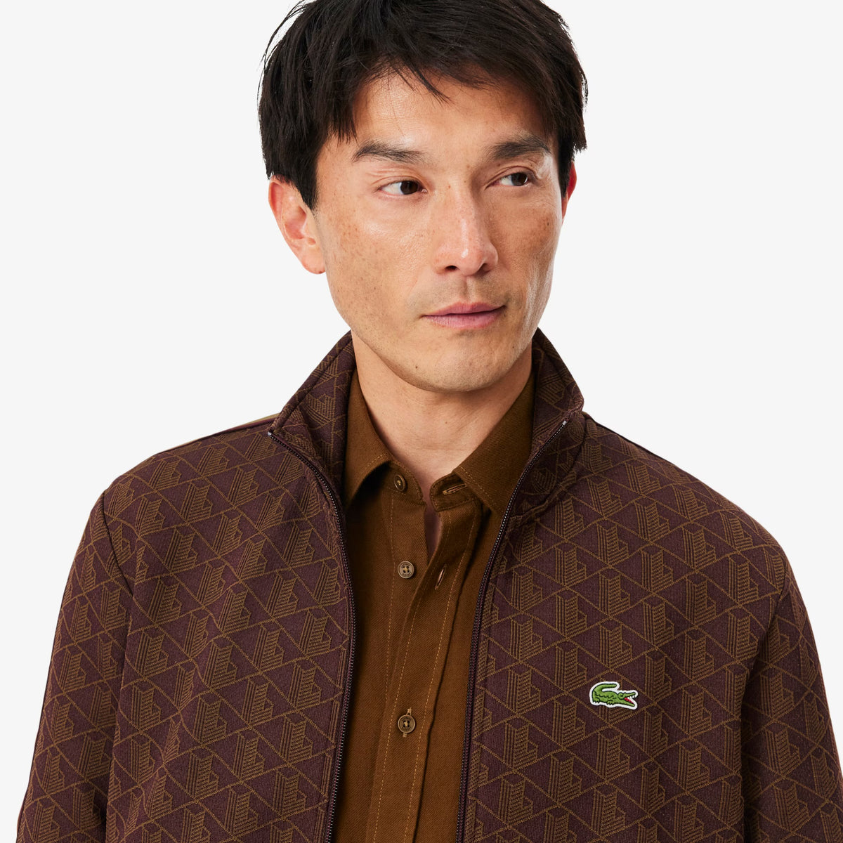 FELPA LACOSTE MONOGRAM