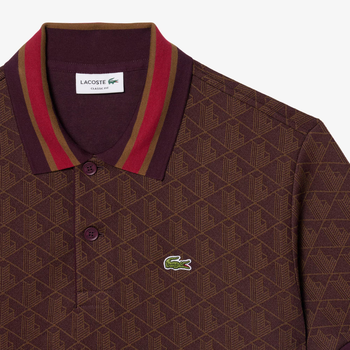 POLO LACOSTE MONOGRAMMA