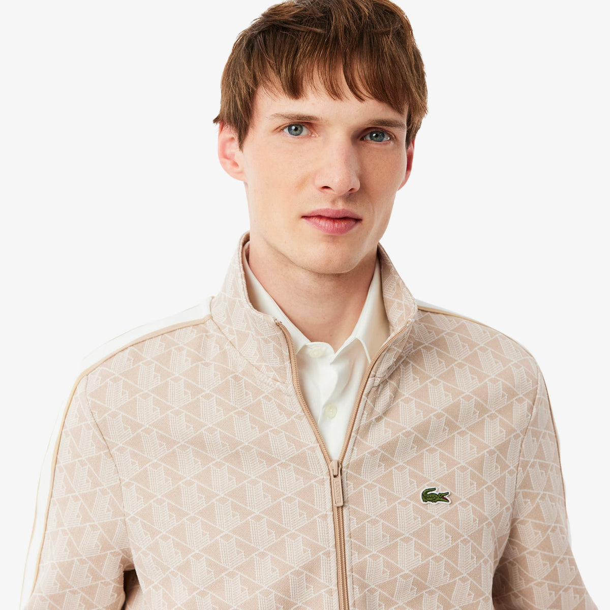 FELPA LACOSTE MONOGRAM
