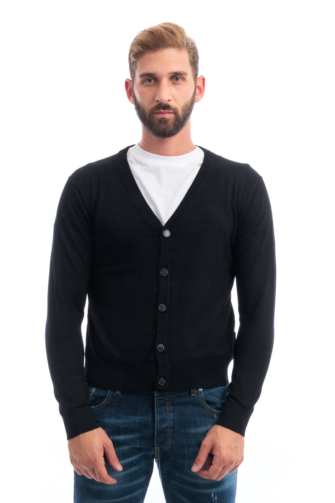 CARDIGAN CON BOTTONI JOHN RICHMOND UMA2401BCD