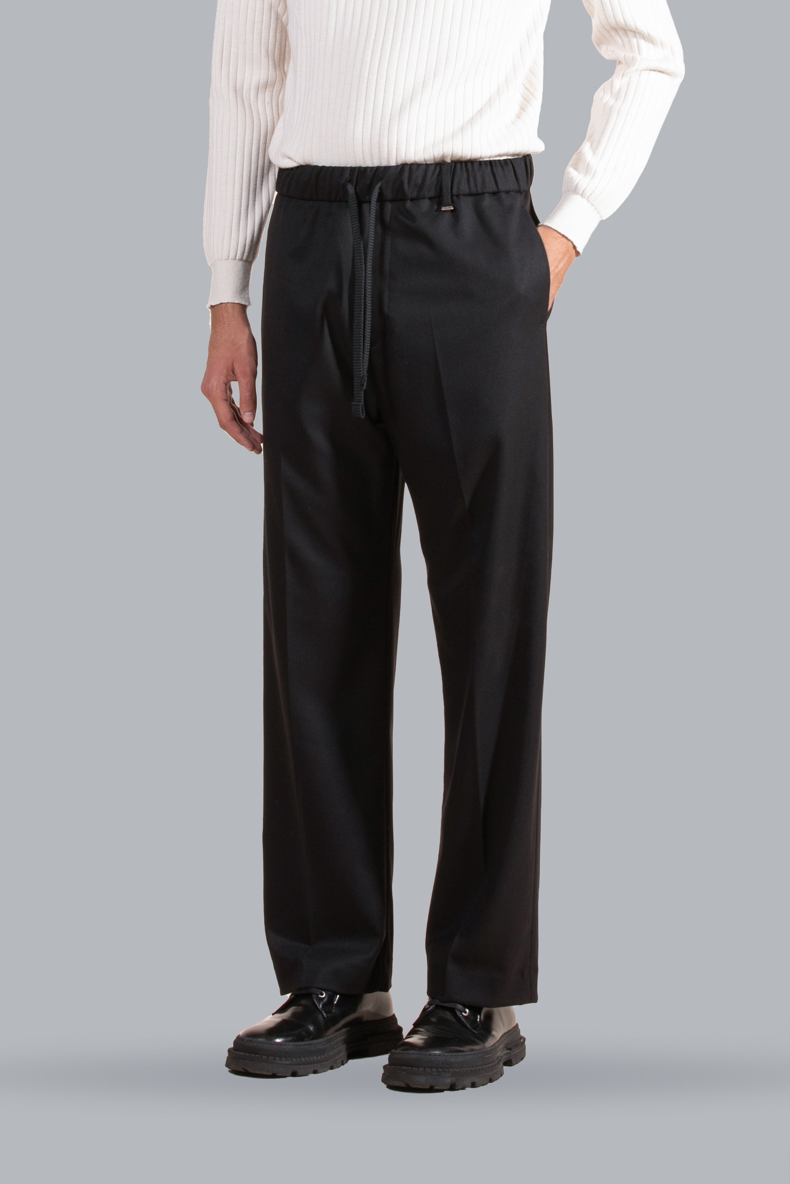 PANTALONE CON LACCIO FONDO AMPIO I’M BRIAN PA3080