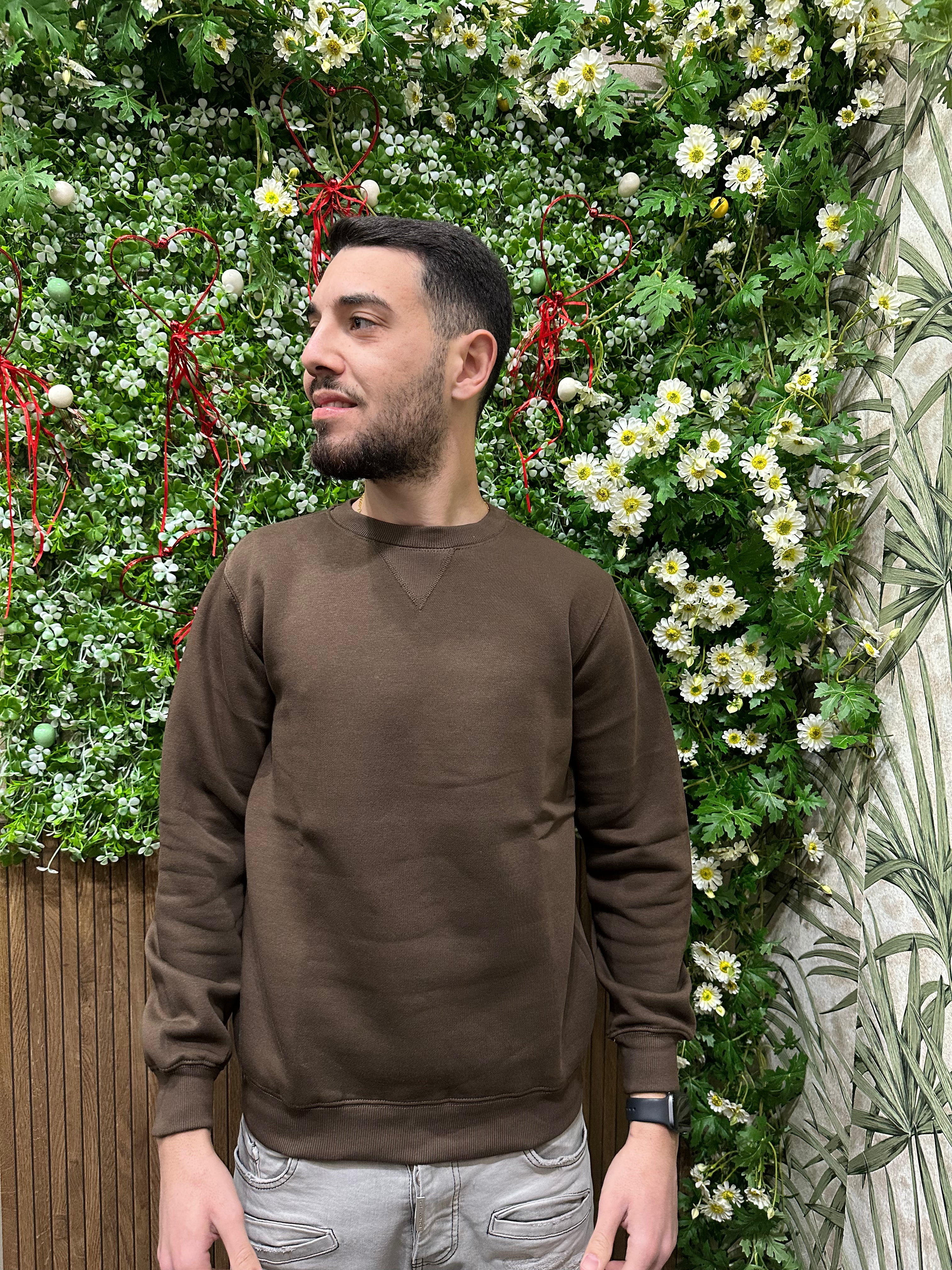 Felpa girocollo STUDIOS in pile