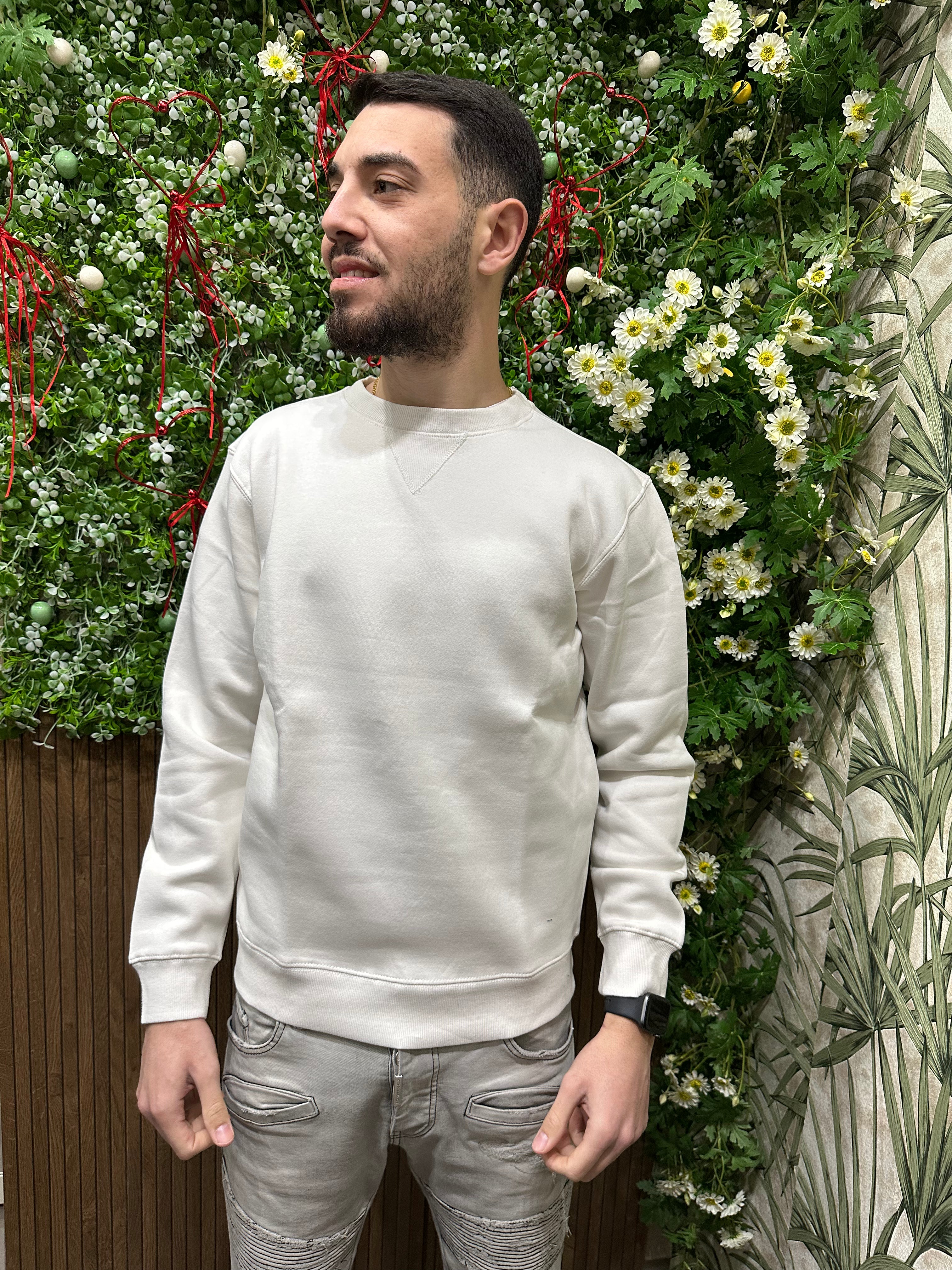 Felpa girocollo STUDIOS in pile