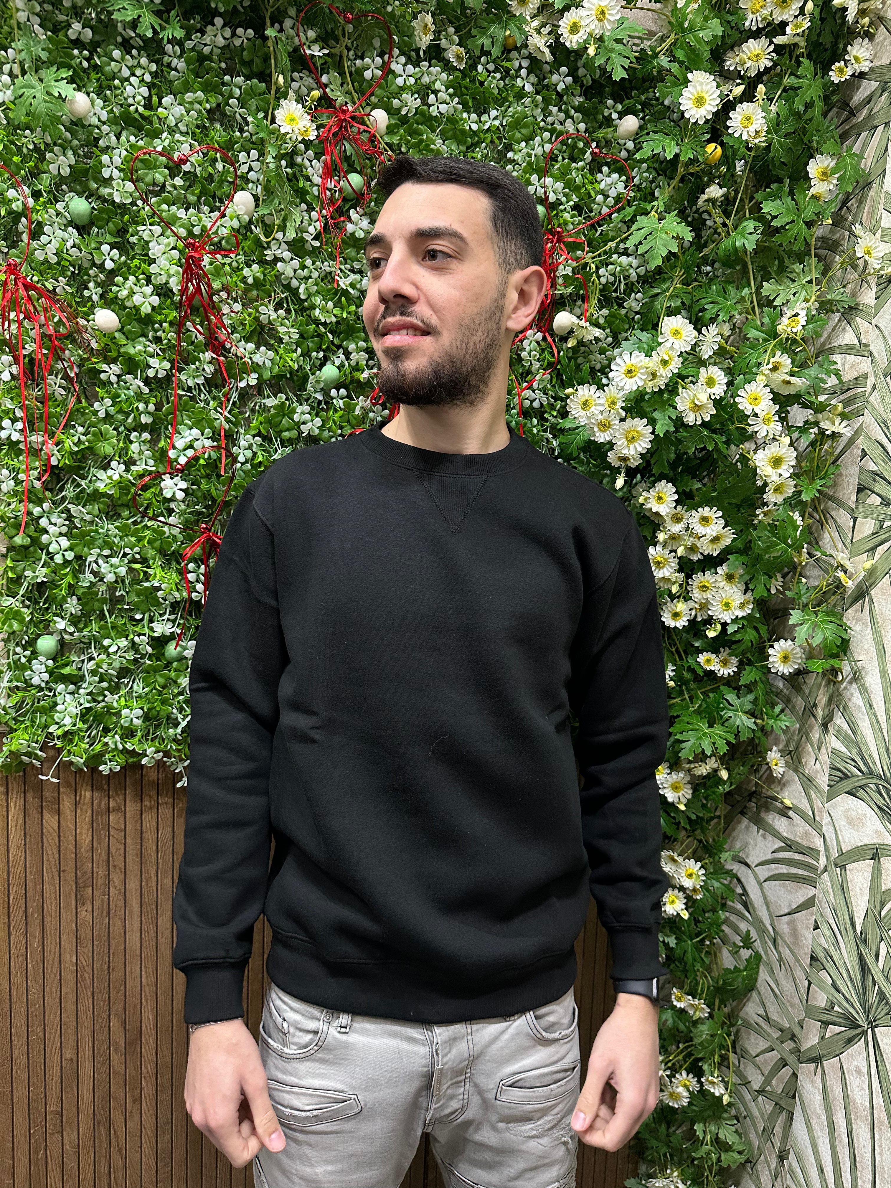 Felpa girocollo STUDIOS in pile