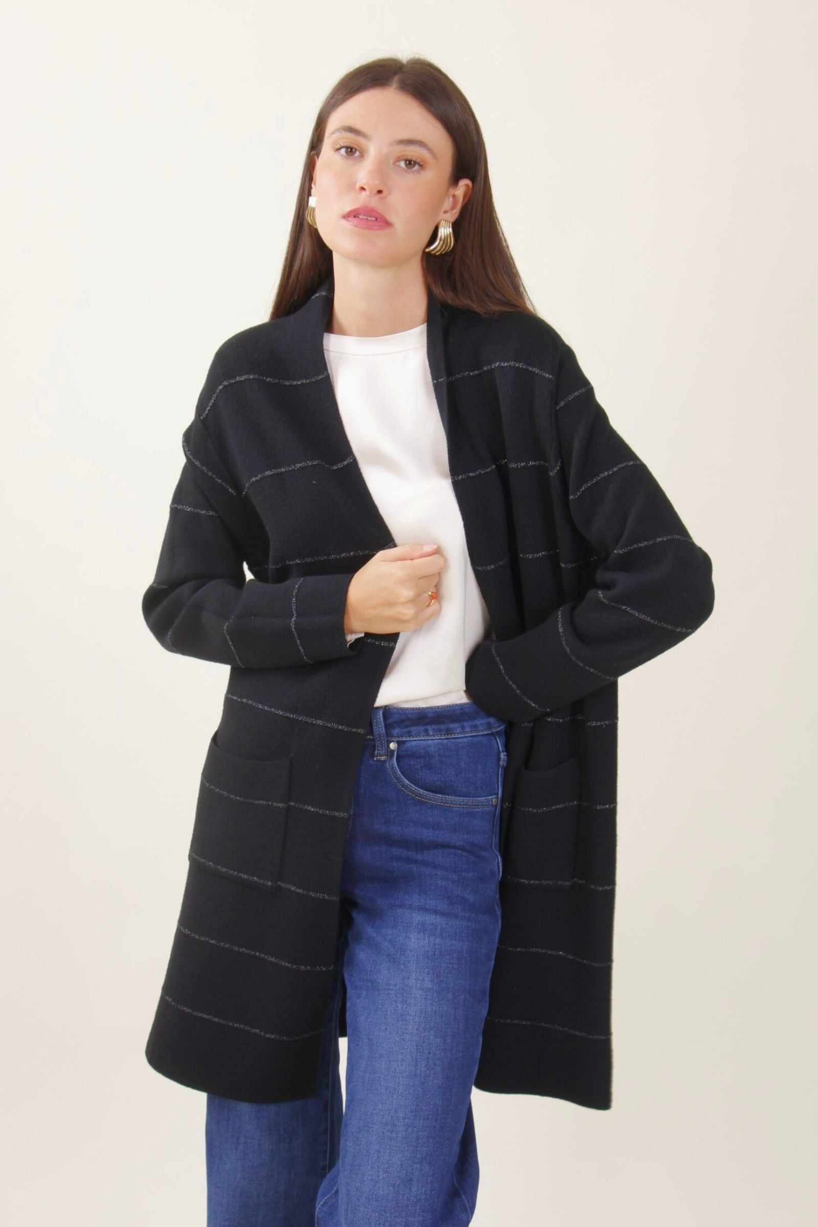 CARDIGAN LUNGO MYASTREET AL8027