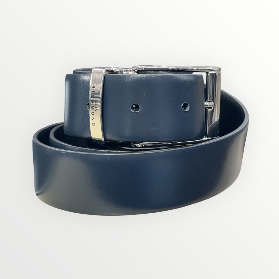 Cintura reversibile NERO/BLU JOHN RICHMOND JR-C80