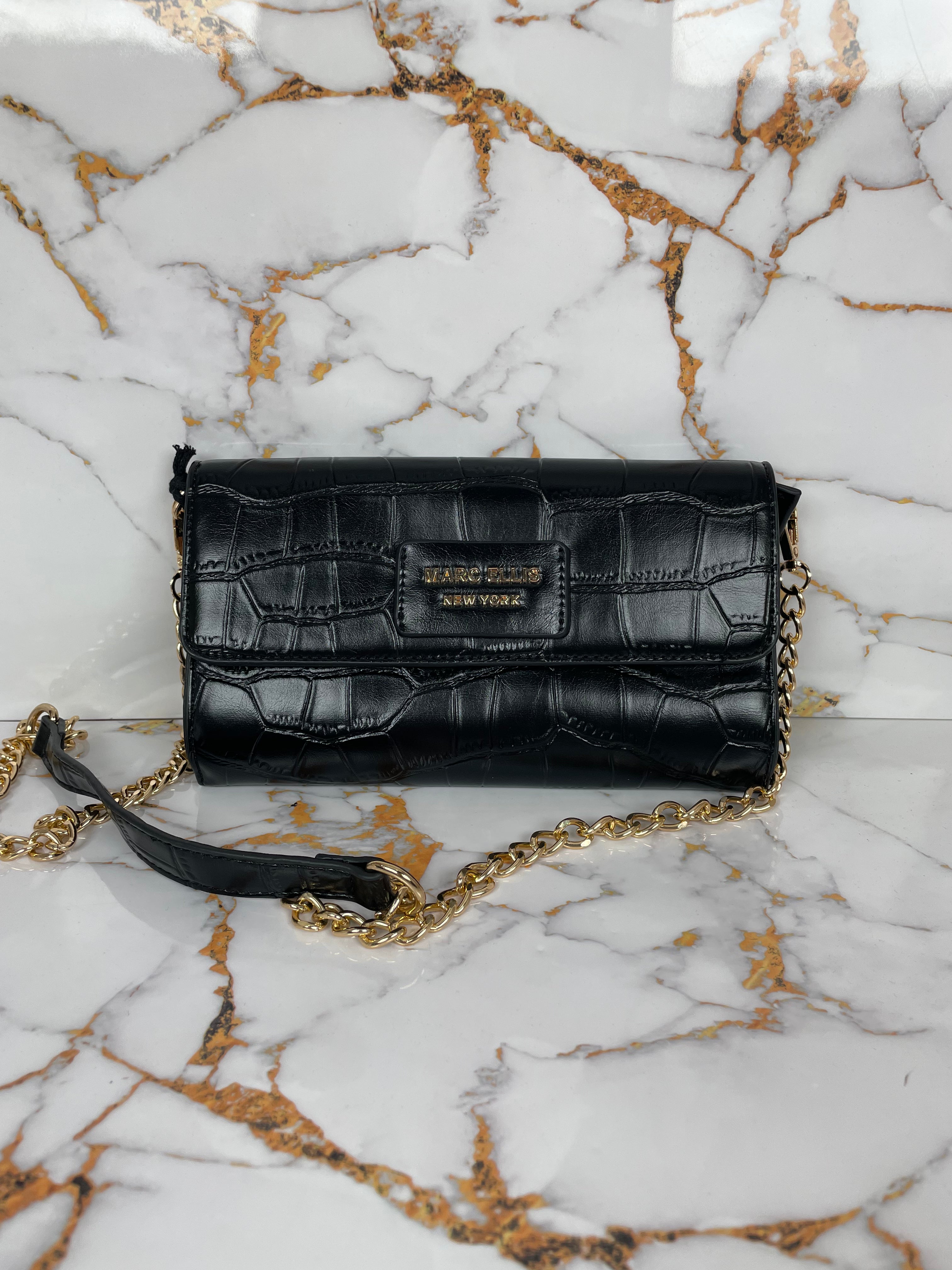 Pochette MARC ELLIS ESTHER CROCO